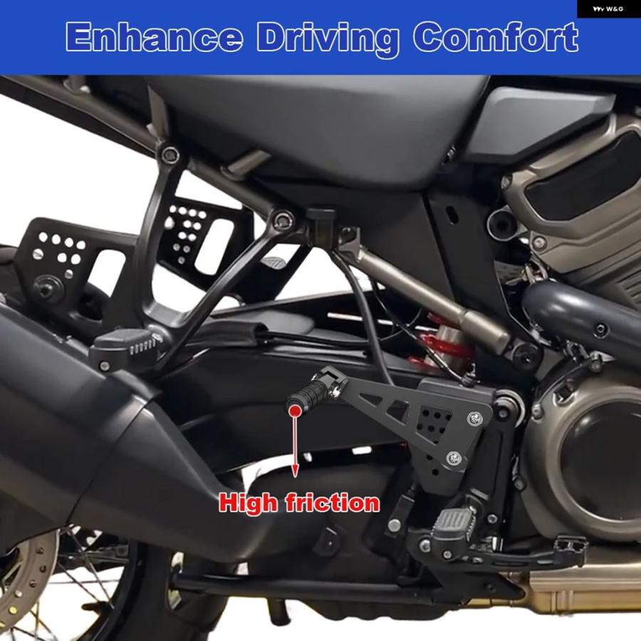 ブランド登録なし - 並行輸入品 自動二輪車 乗り手 フットペグ ローダウンリロケーション 鉤括弧 一揃いの道具 PAN AMERICA 1250 /SPECIAL 2021 - 23 2024 ハーレー -