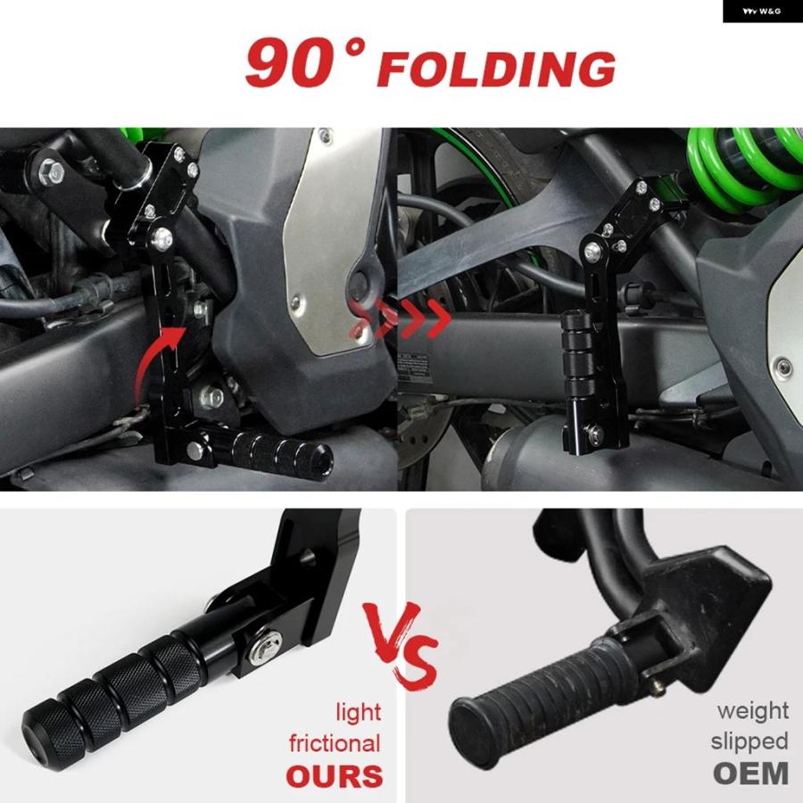 ブランド登録なし - 並行輸入品 VS1400 VZ1500 INTRUDER BOULEVARD KAWASAKI VULCAN VN400 38MM 1/2in 自動二輪車 フットペグ マウント 一揃いの道具
