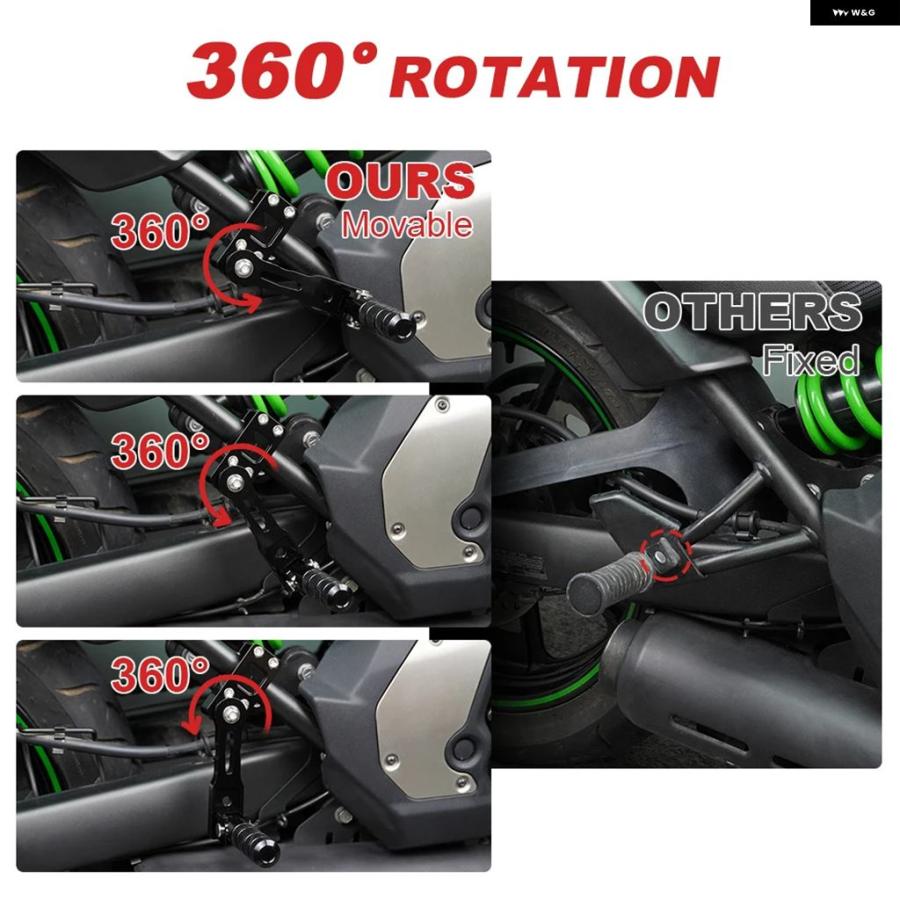 ブランド登録なし - 並行輸入品 VS1400 VZ1500 INTRUDER BOULEVARD KAWASAKI VULCAN VN400 38MM 1/2in 自動二輪車 フットペグ マウント 一揃いの道具