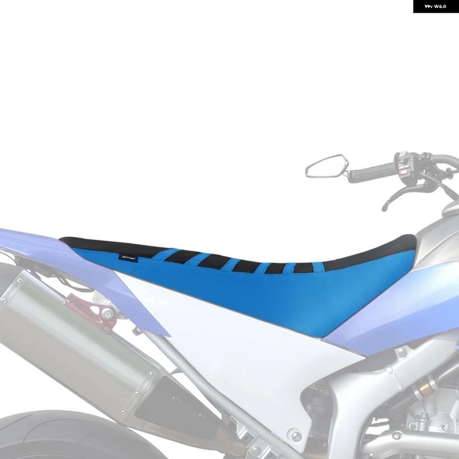 ブランド登録なし - 並行輸入品 ヤマハ WR250X WR250R WR 250 X 上滑り打ちきり居敷き取りまかなう 雨合羽 居敷きサドル 座蒲団 パッド 取りまかなう 縞模様 手持ち部分 グリッパー