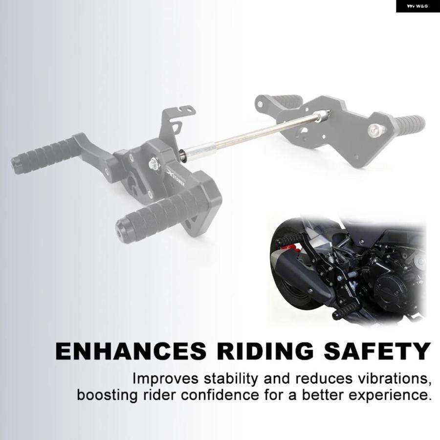 ブランド登録なし - 並行輸入品 自動二輪車 後押し仕かける 後押し フットレスト 控え選手臥せ篭 衝突 臥せ篭 ホンダ 2013-パッセンジャーペグガードスタントプロテクション