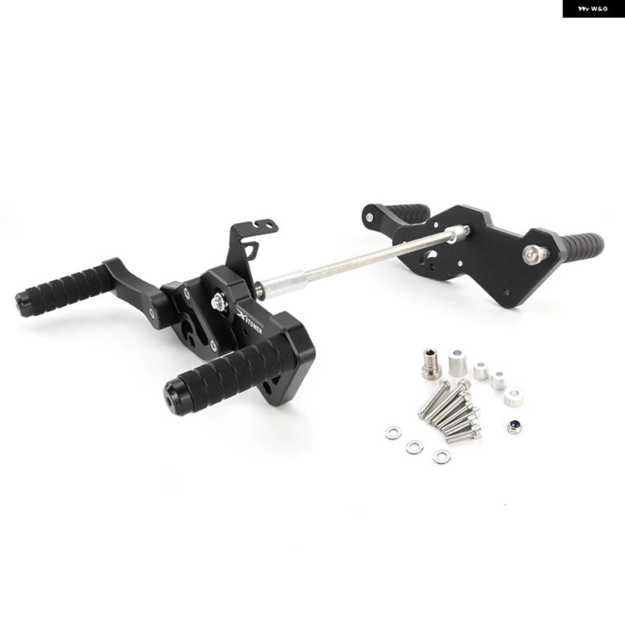 ブランド登録なし - 並行輸入品 自動二輪車 後押し仕かける 後押し フットレスト 控え選手臥せ篭 衝突 臥せ篭 ホンダ 2013-パッセンジャーペグガードスタントプロテクション