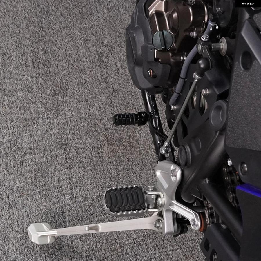 ブランド登録なし - 並行輸入品 ヤマハ XTZ690 2019-2023 - 2025 うち切りペダル 生き胆 折りたたみ 式歯車 シフター うつり変わり 生き胆