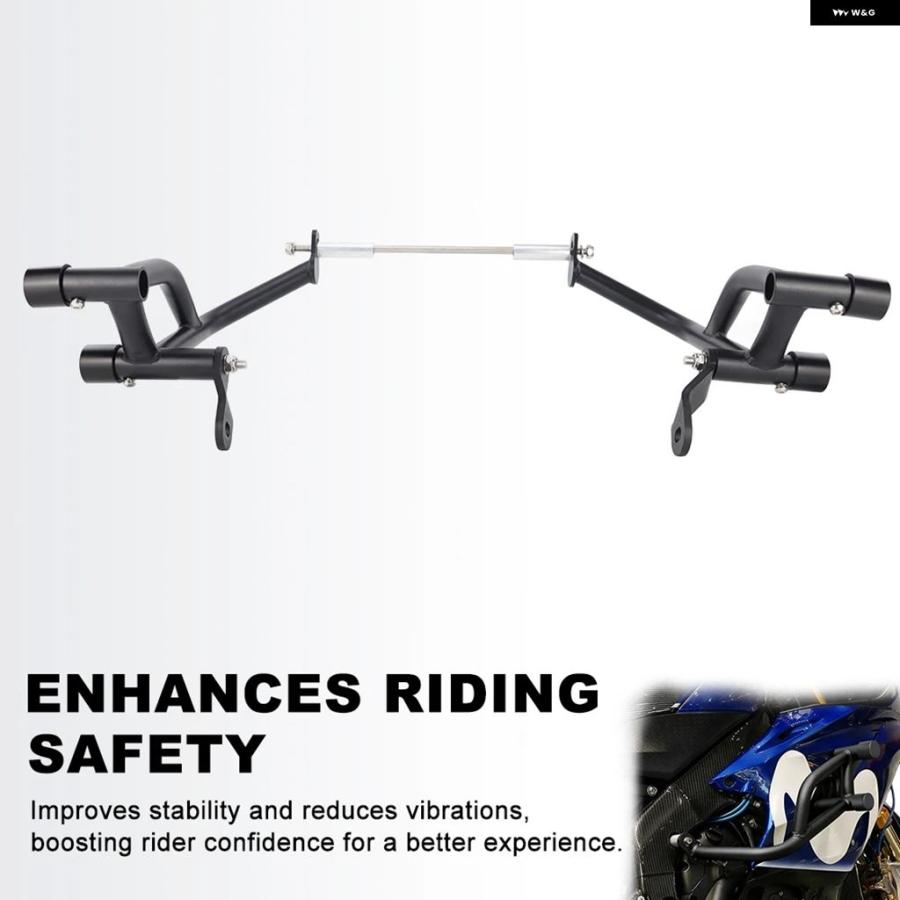 ブランド登録なし - 並行輸入品 ヤマハ YZF-R6 2017-2022 2023 2024 発動機 かばい立て 赤ちょうちん バンパー プロテクター スピード競技軌跡 自動二輪車 離れわざ 衝突 臥せ篭