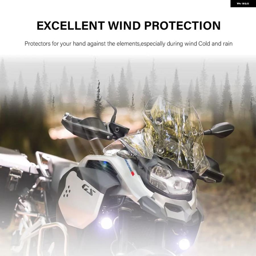 ブランド登録なし - 並行輸入品 BMW F900GS F800GS A 自動二輪車 お手手かばい立て 手持ち部分赤ちょうちん お手手かばい立て 気流取りまかなう