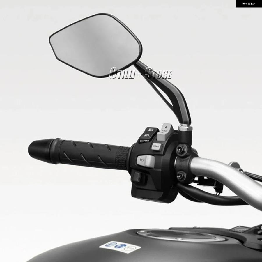 ブランド登録なし - 並行輸入品 自動二輪車 ドゥカティ SCRAMBLER 800 2015- SCRAMBLER 400 2016- ロゼンジミラー 無条件反射一揃いの道具 2023 2024