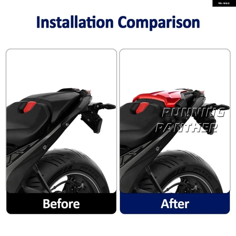 ブランド登録なし - 並行輸入品 BMW R1300R R1300 R 2025 R1300RS R1300 RS 自動二輪車 リアシートカバー - 居敷き フェアリング