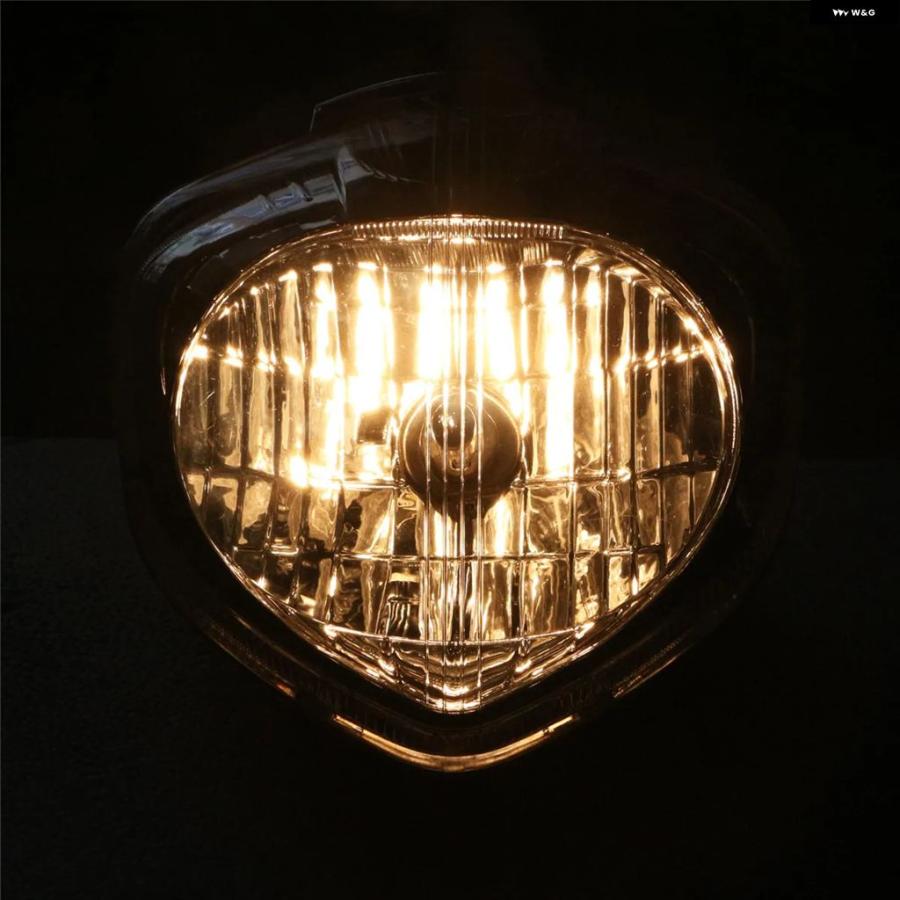 ブランド登録なし - 並行輸入品 2004 - 2010 ヤマハ FZ6 FZ6N FZ600 前照灯 協議会 自動二輪車 照明ランプ 上端照明ランプ FZ 6 2005 - 08 ともし火