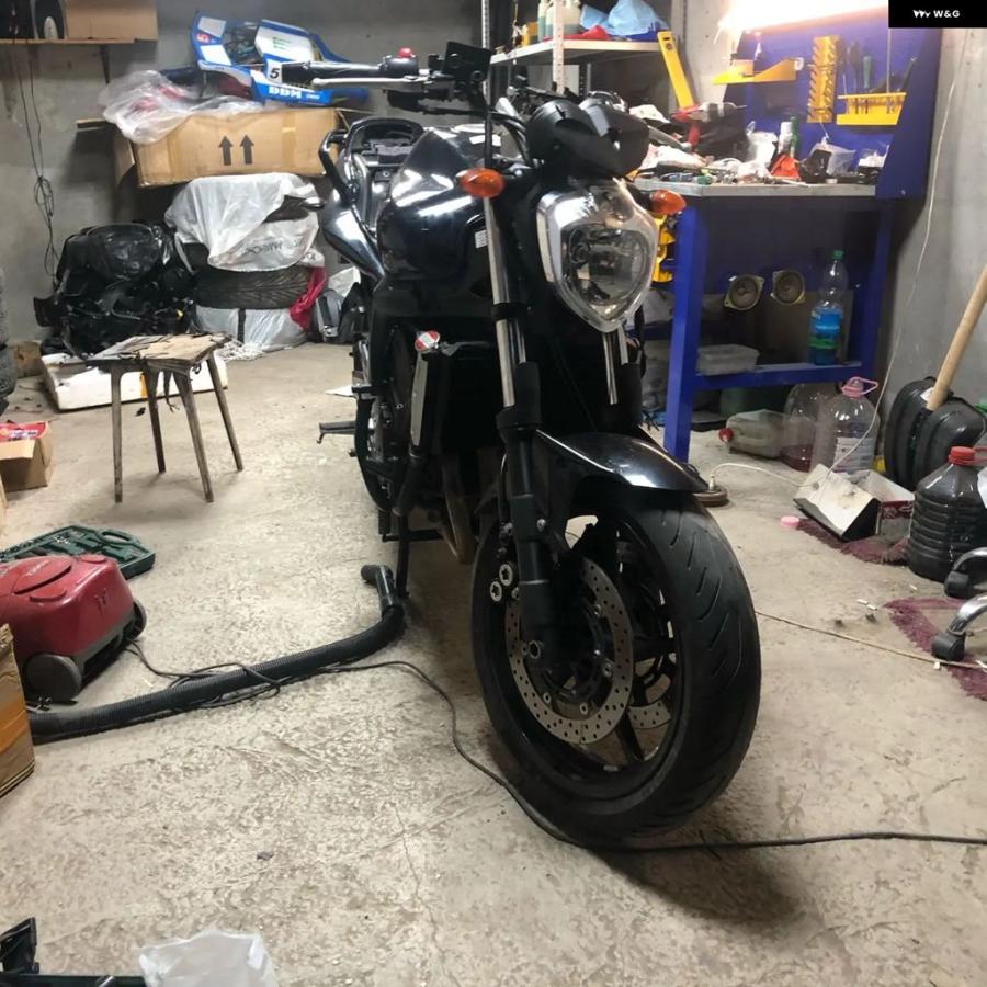 ブランド登録なし - 並行輸入品 2004 - 2010 ヤマハ FZ6 FZ6N FZ600 前照灯 協議会 自動二輪車 照明ランプ 上端照明ランプ FZ 6 2005 - 08 ともし火
