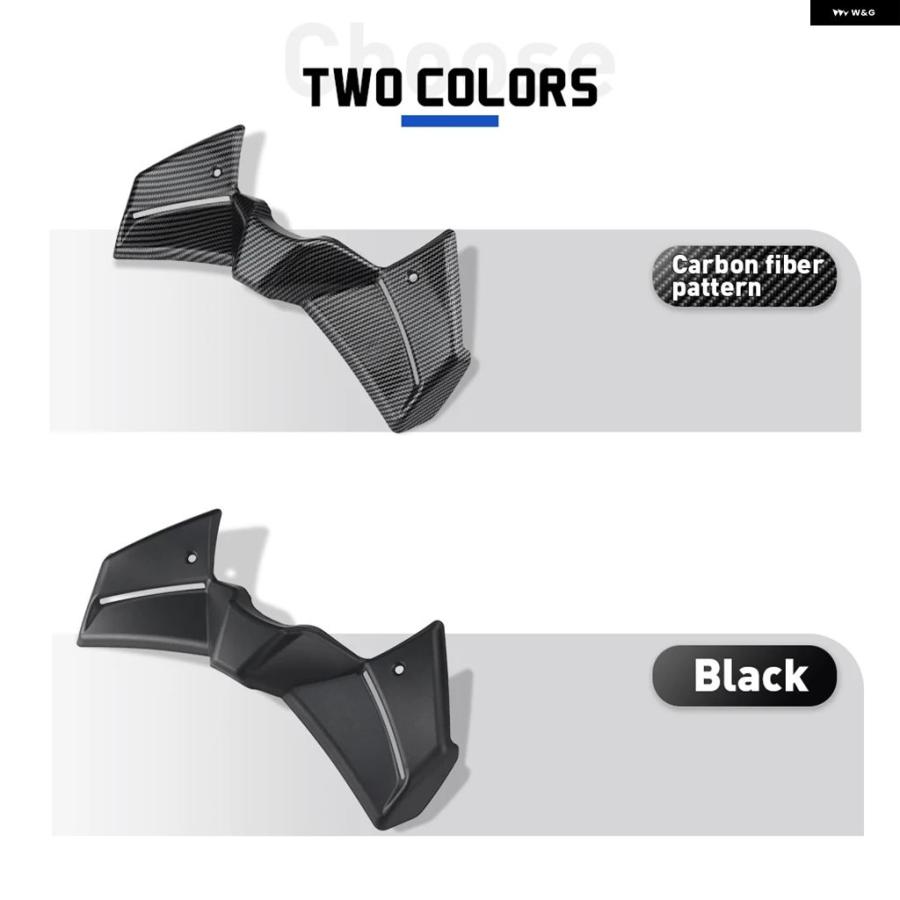 ブランド登録なし - 並行輸入品 MT09 SP 2024-2025 自動二輪車 ダウンス フロントスポイラー ウィングレット エアロダイナミックウィング フロントスポイラー 一揃いの道具