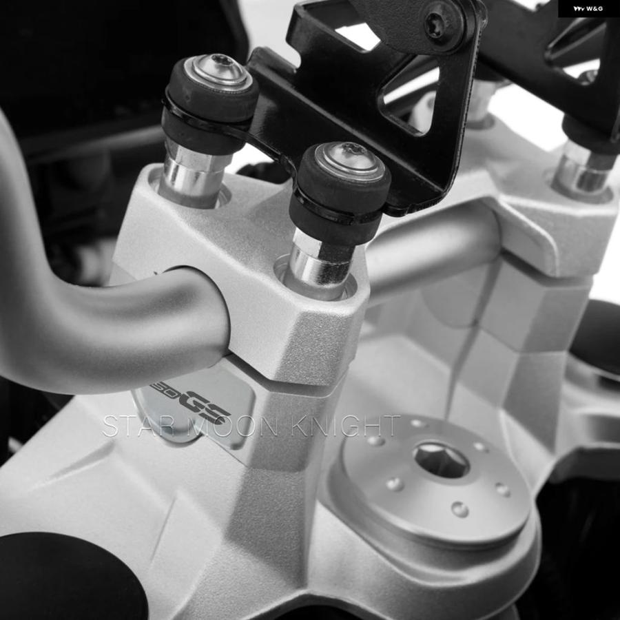 ブランド登録なし - 並行輸入品 BMW F750GS 2018 30MM 手持ち部分赤ちょうちん ライザー - 手持ち部分赤ちょうちん ライザークリップ アダプタ