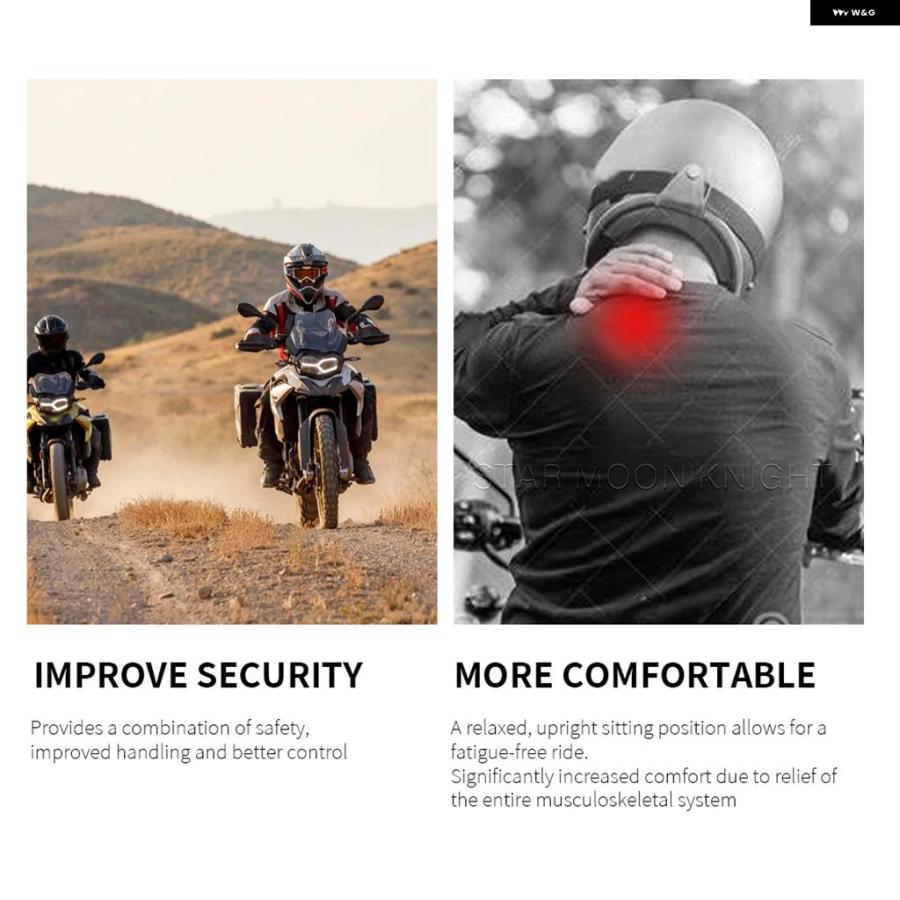 ブランド登録なし - 並行輸入品 BMW F750GS 2018 30MM 手持ち部分赤ちょうちん ライザー - 手持ち部分赤ちょうちん ライザークリップ アダプタ