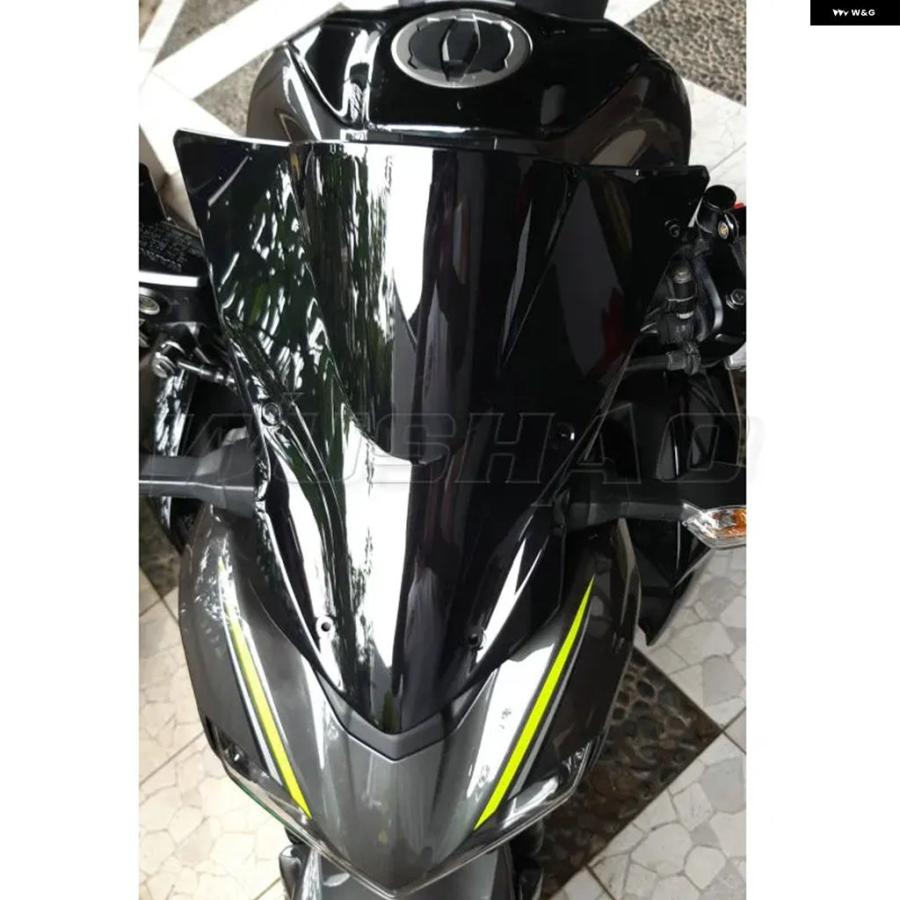 ブランド登録なし - 並行輸入品 自動二輪車 陳列箱遮蔽物 陳列箱映写幕 陳列箱 ディフレクター カワサキ Z900 ZR900 2017 2018 2019 イリジウム
