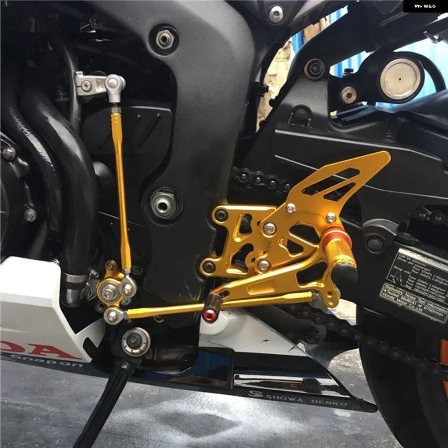 ブランド登録なし - 並行輸入品 自動二輪車 フットレスト フットペグ ペダル フットペグ 後押し仕かける フットレスト ホンダ CBR600RR 2007-2021
