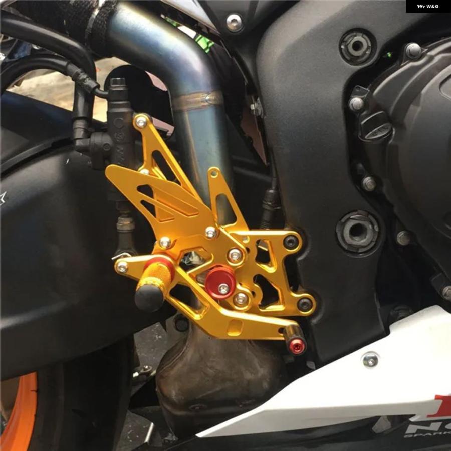 ブランド登録なし - 並行輸入品 自動二輪車 フットレスト フットペグ ペダル フットペグ 後押し仕かける フットレスト ホンダ CBR600RR 2007-2021