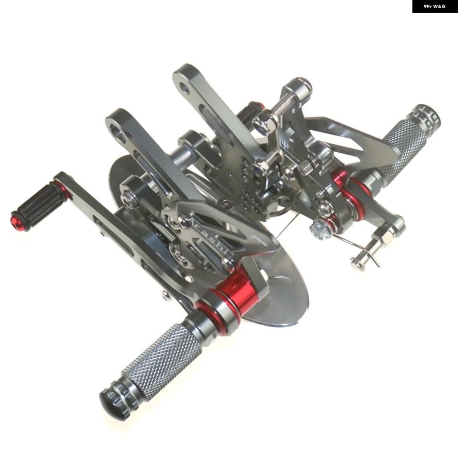 ブランド登録なし - 並行輸入品 自動二輪車 フットレスト フットペグ ペダル フットペグ 後押し仕かける フットレスト カワサキ 2016-2019
