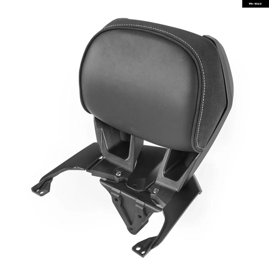 ブランド登録なし - 並行輸入品 ヤマハ XMAX 2017-2022 自動二輪車 後押し シーシーバー パッセンジャーバックレスト マウント 金具 バックレストセット パッド 座蒲団
