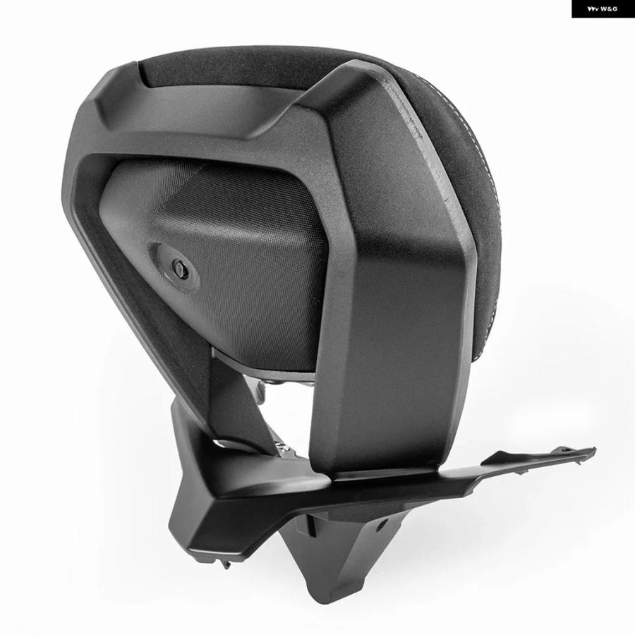 ブランド登録なし - 並行輸入品 ヤマハ XMAX 2017-2022 自動二輪車 後押し シーシーバー パッセンジャーバックレスト マウント 金具 バックレストセット パッド 座蒲団