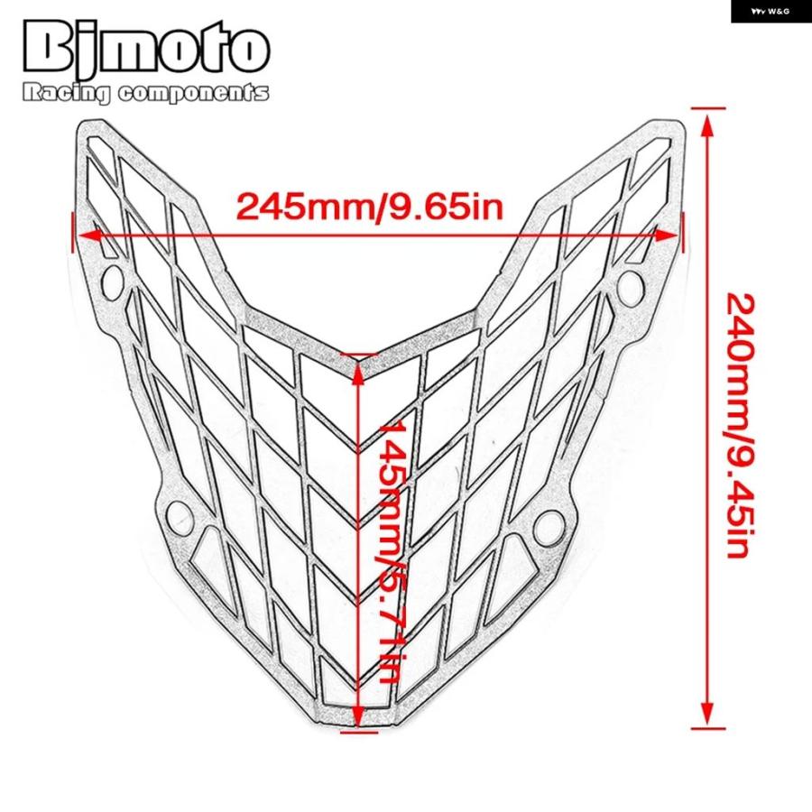ブランド登録なし - 並行輸入品 ヤマハ T-MAX560 2025- 自動二輪車 前照灯 取りまかなう かばい立て 食べ物屋 防御すること ホンダ CB CB400X 2019-2022
