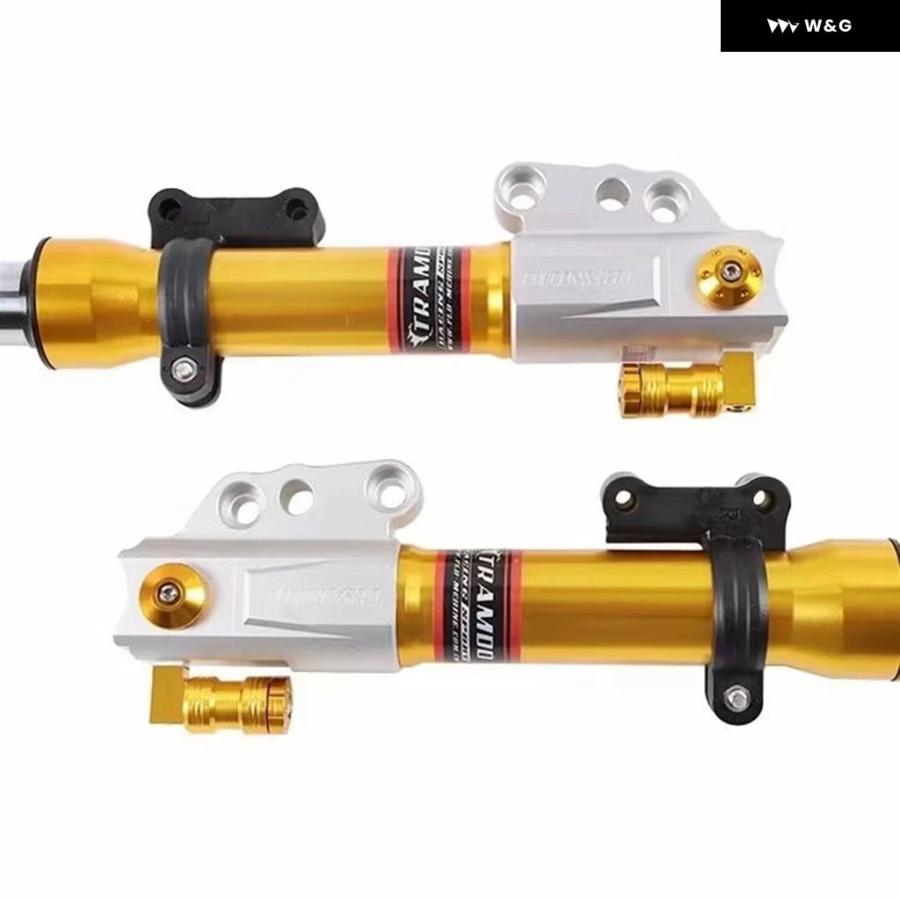 並行輸入品 30コア 360MM 400MM モトフロント フォーク ダンピング調整可能 フロントショック アブソーバー ヤマハ シグナスX BWS RSZ CUXI UBE NIU N1S U_8