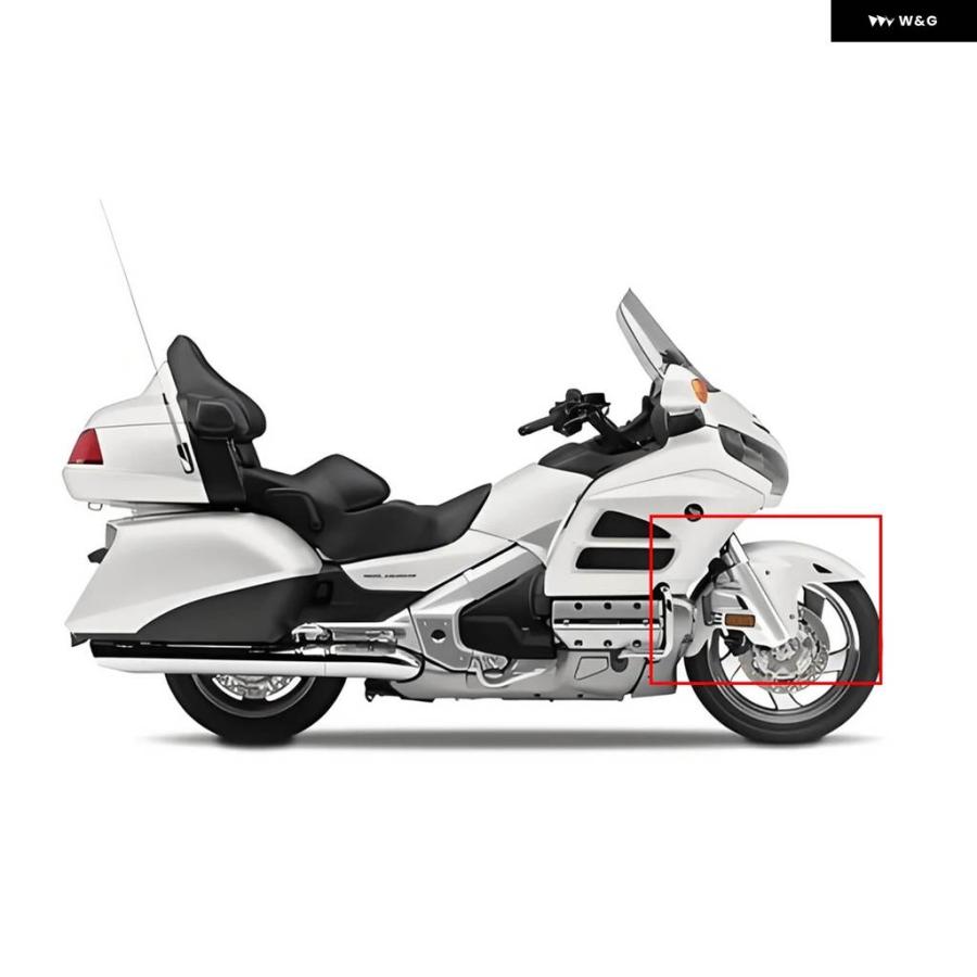 並行輸入品ホンダ GL1800 GOLD WING 2001-2011 オートバイ フロントホイールハガーフェンダー マッドガード マッド スプラッシュガード フェアリング_4