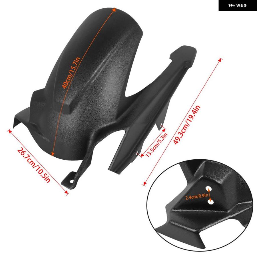 並行輸入品ホンダ NT1100 2025 DCT 2025 リアホイール マッドガード スプラッシュガード プロテクター オートバイ ハガー リアフェンダーアクセサリー_3