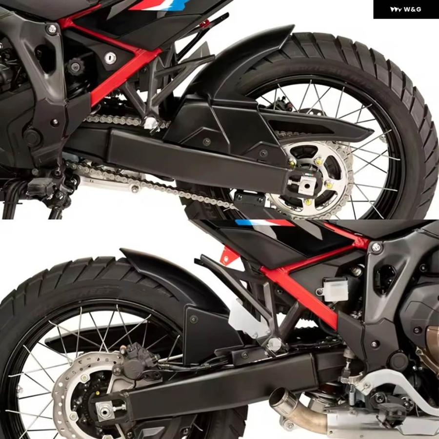 並行輸入品ホンダ NT1100 2025 DCT 2025 リアホイール マッドガード スプラッシュガード プロテクター オートバイ ハガー リアフェンダーアクセサリー_4