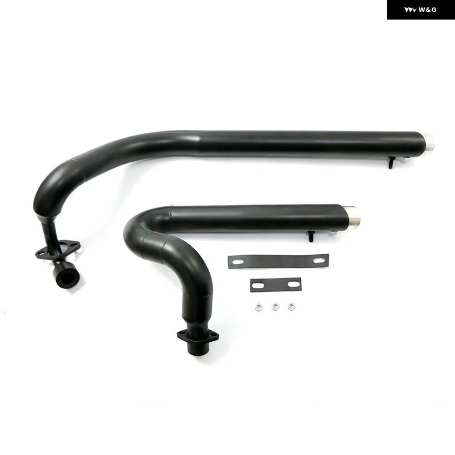 ブランド登録なし - 並行輸入品自動二輪車 盛りだくさんえり巻き排気ガス 取り合わせ 配管 薬物 配管 一揃いの道具 サイレンサー ヤマハ 薬物はやりっ子Vはやりっ子650 XVS650 DS650 XVS400
