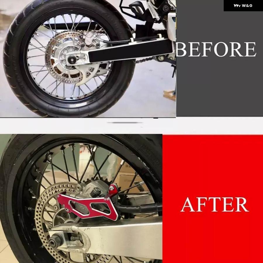 並行輸入品スズキ DRZ400SM DR-Z 400 SM 2005-2024 3D ビレット リアブレーキ キャリパー ガード プロテクター カバー_5