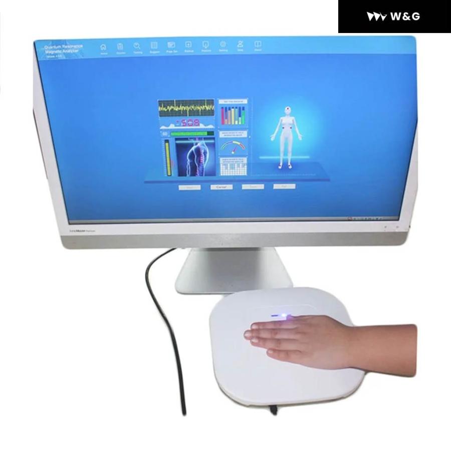 並行輸入品】 QMR-998 量子共鳴磁気分析装置セット ハンドタッチ量子