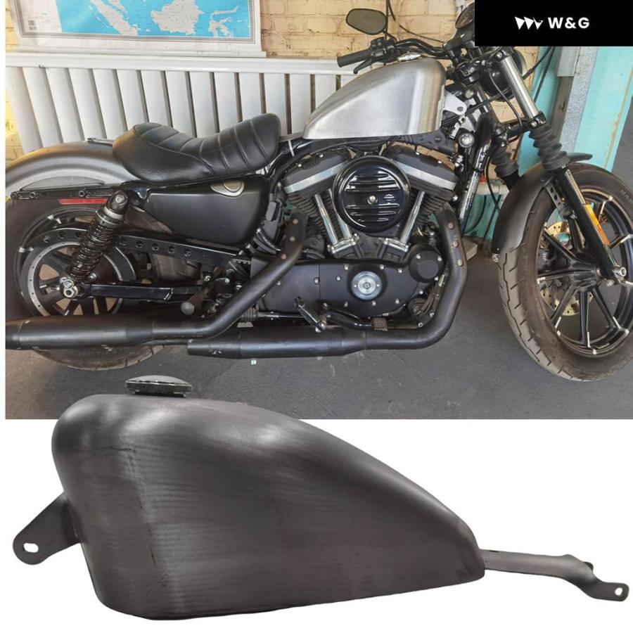 やす！ スポーツスターXL1200Xタンク オートバイ 7.5L ガス ガソリン 燃料タンク ハーレー