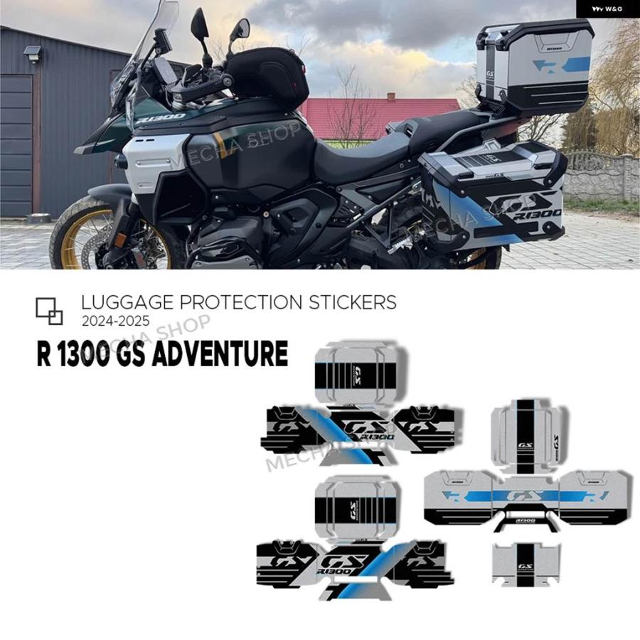 並行輸入品R1300GS ADV アドベンチャー 2025 バイク ステッカー サイド