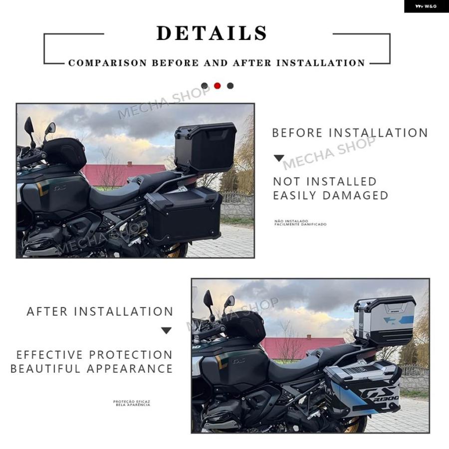 並行輸入品R1300GS ADV アドベンチャー 2025 バイク ステッカー サイド