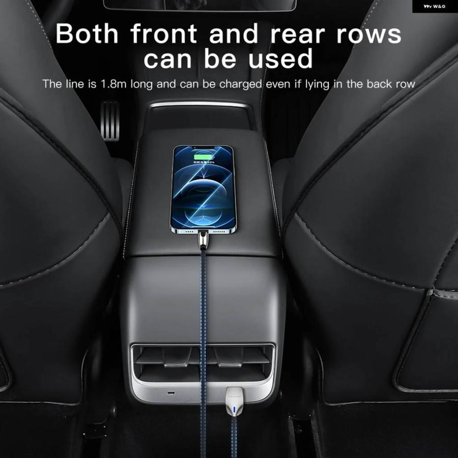 並行輸入品車載充電 ケーブル テスラ モデル3 YXS 2021-2025 携帯電話