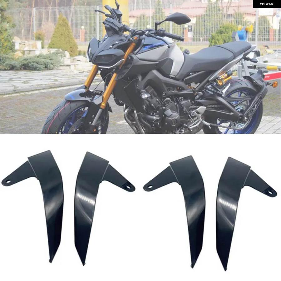 並行輸入品2017-2020 MT09 ヘッドライト ブラケット シュラウド フロントヘッドシェルプレートカバー バイク アクセサリー ヤマハ MT-09 FZ09 適合_4