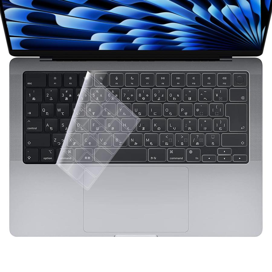 MacBook Air M3 2024モデル 英字配列 US配列 カバーフィル付
