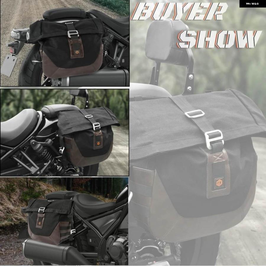 並行輸入品CMX300 CMX500 CM1100 ホンダ REBEL CM CMX 300 500 1100 バイク ビンテージ キャリア 袋 防水_7