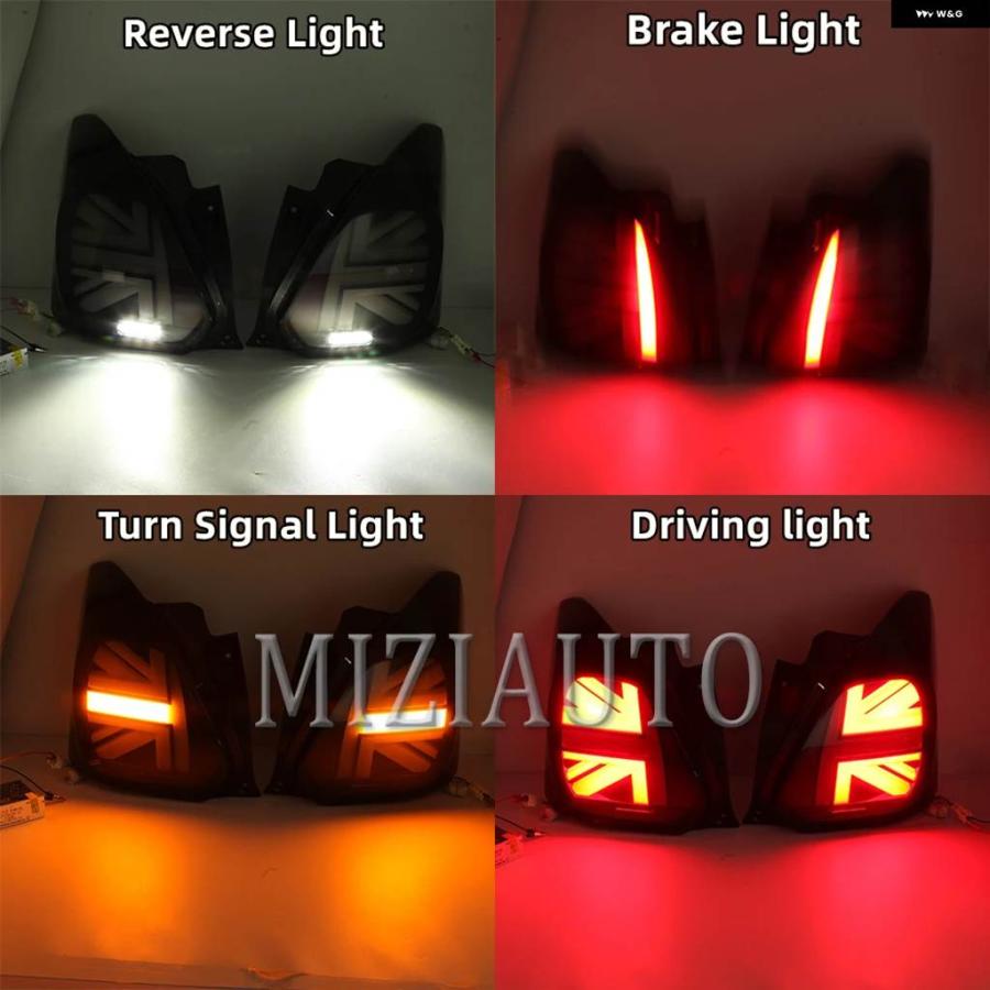 並行輸入品 1ペア LED リア テールライト スズキ スイフト 2018 2019 2020 ストップブレーキ ウィンカー カーパーツ バンパー ランプ_6
