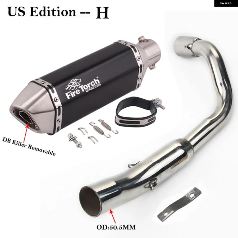ブランド登録なし - 並行輸入品 スリップオン ホンダ ホーサイバー空間 600 CB600 自動二輪車 排気ガス 取り合わせ 真っただ中繋がり 配管 えり巻き DB殺害者