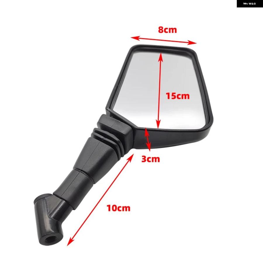 ブランド登録なし - 並行輸入品 8/10MM 自動二輪車 ABS 鏡鑑 せつ然たる玻璃 側面鏡鑑 バーグマン 125 GSX650F ホンダ CB650R CB400PCX125