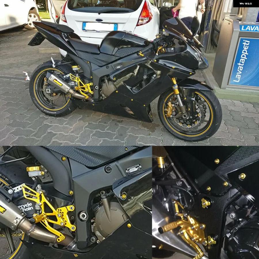 ブランド登録なし - 並行輸入品 BMW F800ST F650ST F800R C650GT C650 SPORT フェアリング 雄螺旋一揃いの道具 ボディスクリュークリップ200個
