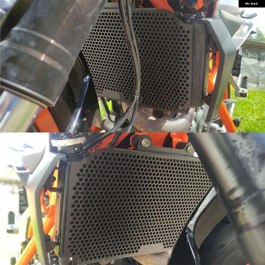 ブランド登録なし - 並行輸入品 KTM DUKE 125 200 250 390 DUKE 2011 - 14 2015 2016 自動二輪車 放熱器 食べ物屋 かばい立て取りまかなう 防御すること