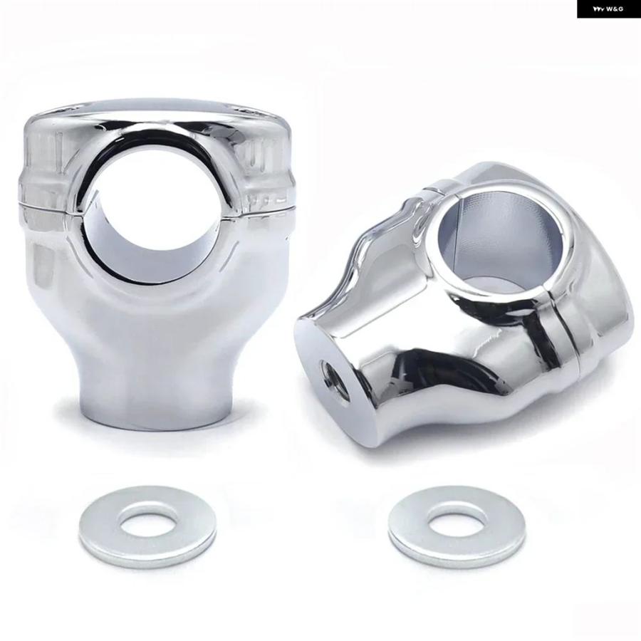 ブランド登録なし - 並行輸入品 2in ライザー 1.25in 手持ち部分赤ちょうちん いの一番 クランプ ハーレー ダイナ ファット シリング 男の子 広広とした グライド 自動二輪車