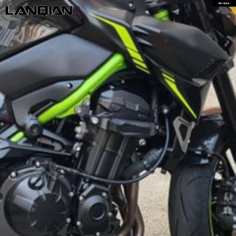 ブランド登録なし - 並行輸入品 Z900 発動機 取りまかなう アンチ 衝突 パッド カワサキ Z900 2017 - 20 2021 2022 自動二輪車 ひな型 プロテクター スライダー ステーターガー