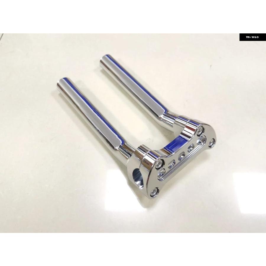 ブランド登録なし - 並行輸入品 自動二輪車 8.5in 手持ち部分赤ちょうちん ライザー 1in いの一番 クランプ ハーレー ダイナ ファットボーイ 運動競技はやりっ子 TY 八つ ヘリテージ ソフ