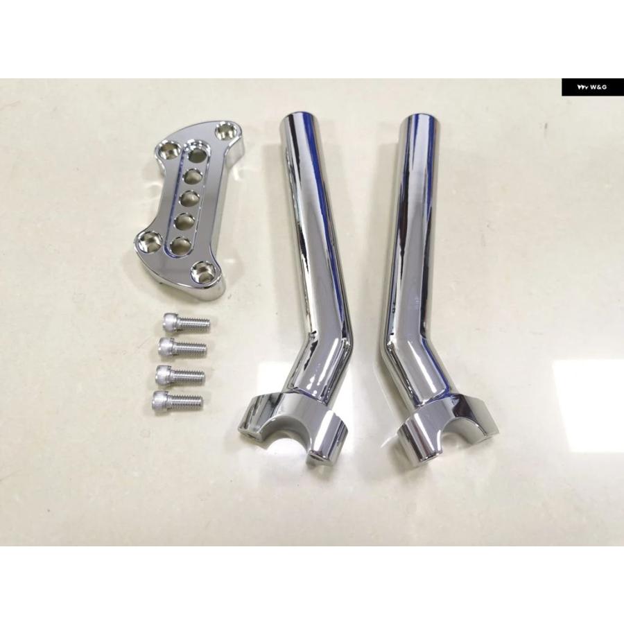 ブランド登録なし - 並行輸入品 自動二輪車 8.5in 手持ち部分赤ちょうちん ライザー 1in いの一番 クランプ ハーレー ダイナ ファットボーイ 運動競技はやりっ子 TY 八つ ヘリテージ ソフ