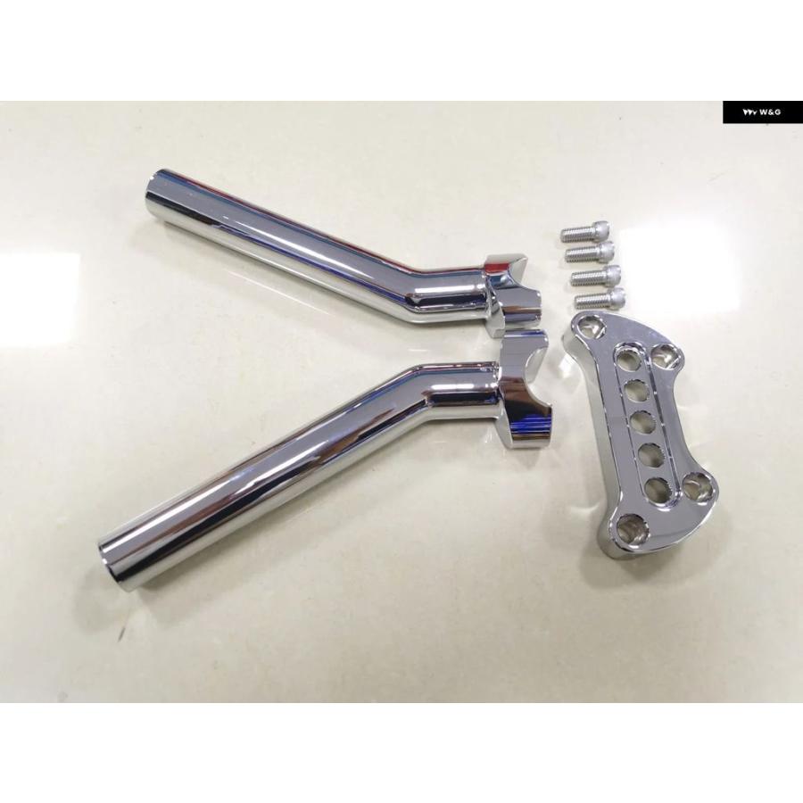 ブランド登録なし - 並行輸入品 自動二輪車 8.5in 手持ち部分赤ちょうちん ライザー 1in いの一番 クランプ ハーレー ダイナ ファットボーイ 運動競技はやりっ子 TY 八つ ヘリテージ ソフ