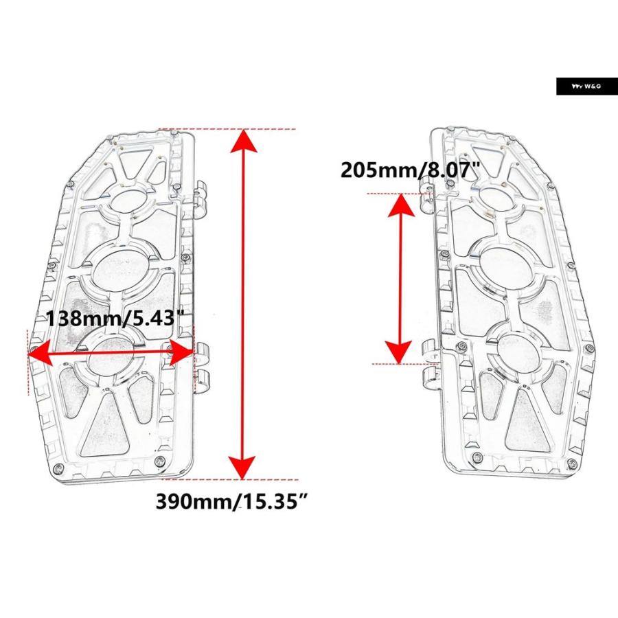 ブランド登録なし - 並行輸入品 自動二輪車 動かす席立ち会い場ゲーム盤 後押し フットペグ マウント 鉤括弧 ハーレー 1993-2023 ツーリング エレクトラグライド ウルトラ 古典派音楽