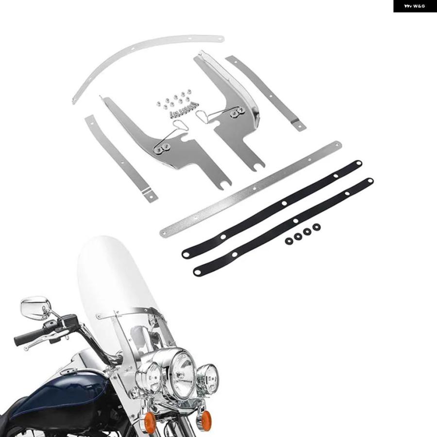 ブランド登録なし - 並行輸入品 自動二輪車 陳列箱遮蔽物/ 陳列箱映写幕 鉤括弧 一揃いの道具 ハーレー ツーリング ロードキング FLHR ロードキング 特別 FLHRXS 1994