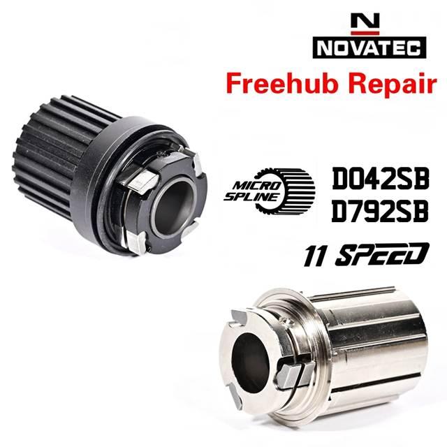 並行輸入品 Novatec D042SB D792SB 自転ブリペア部品 フリーハブボディ